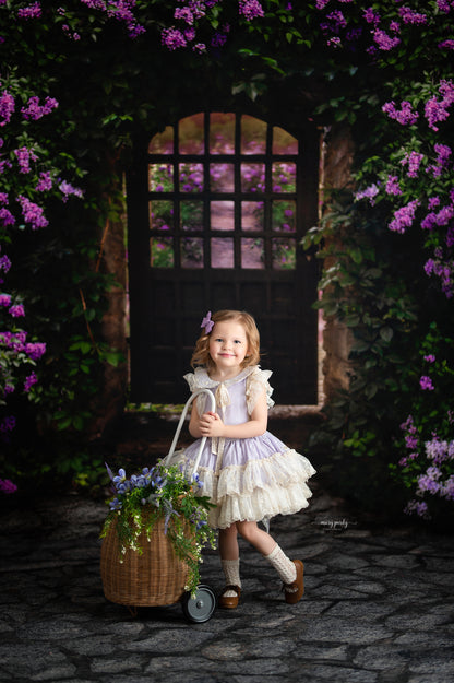 Purple Lilac Garden 2pc Set