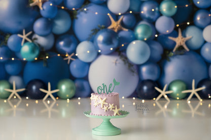 Mermaid Grotto Balloon Wall