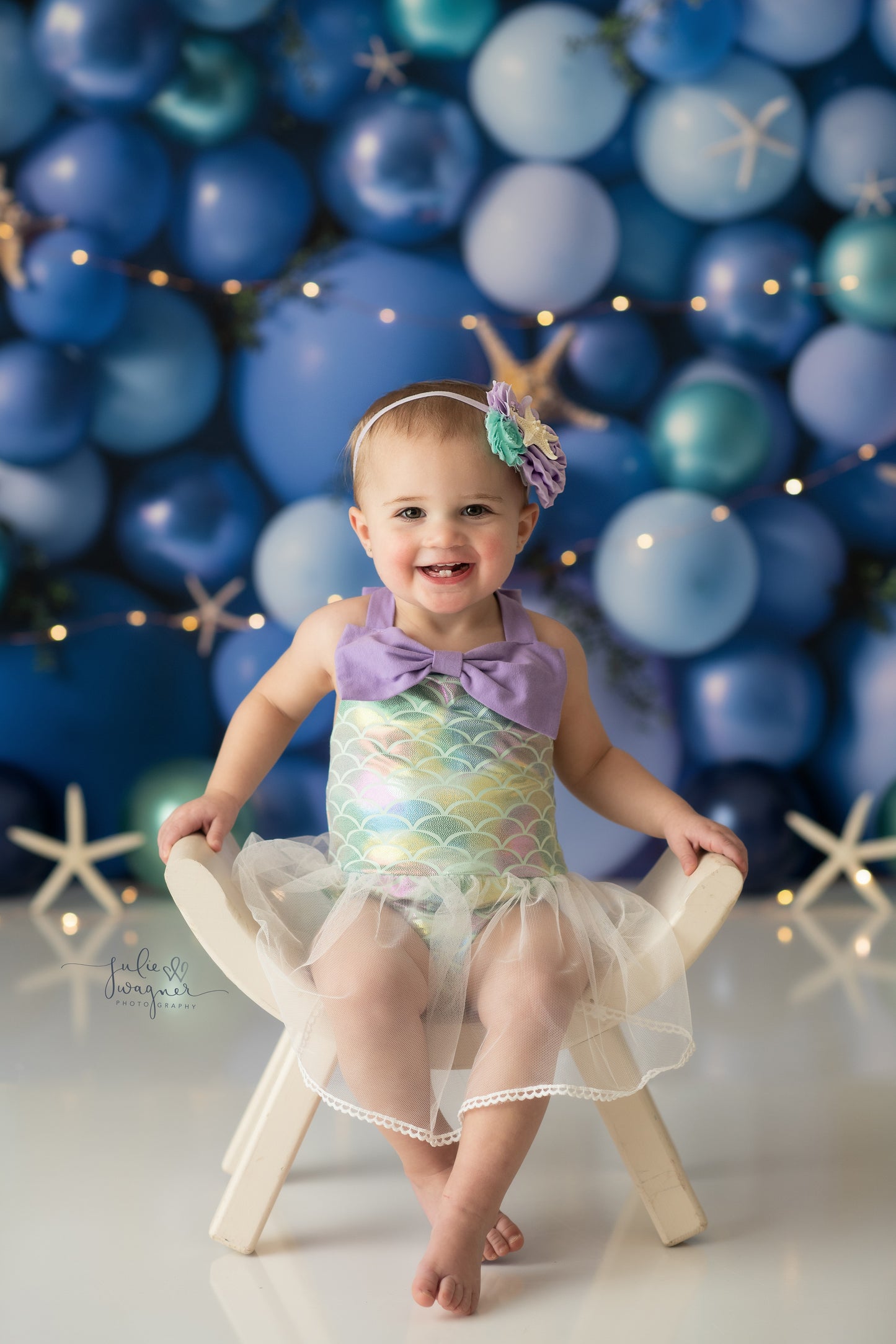 Mermaid Grotto Balloon Wall