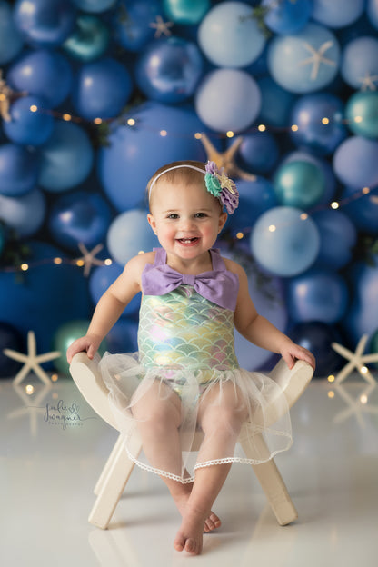 Mermaid Grotto Balloon Wall