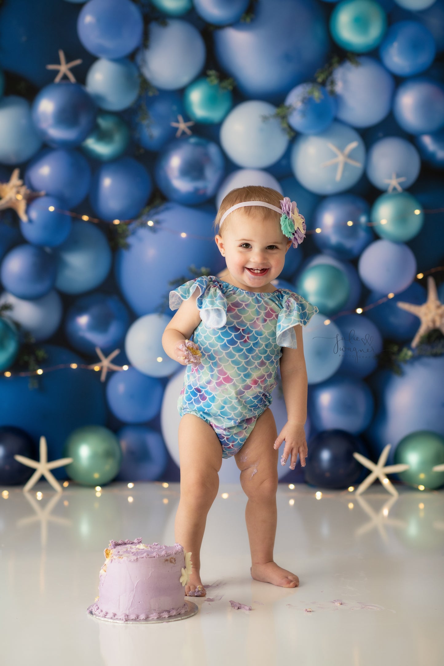 Mermaid Grotto Balloon Wall