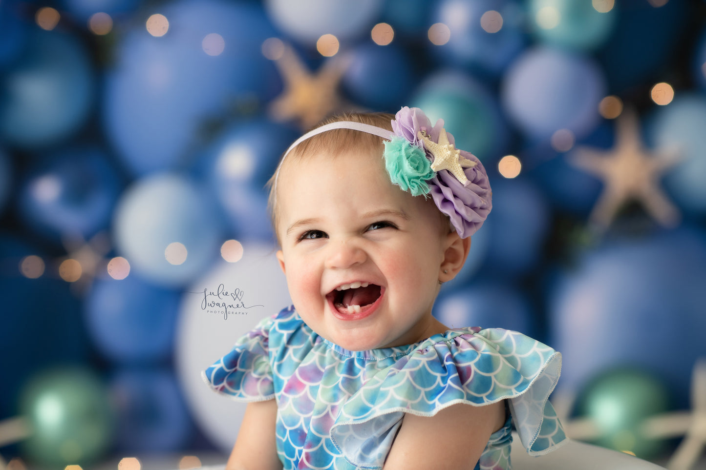 Mermaid Grotto Balloon Wall