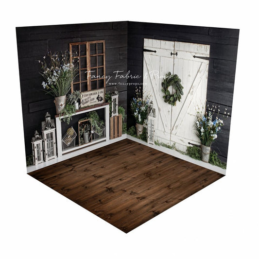 Modern Midnight Shiplap Room