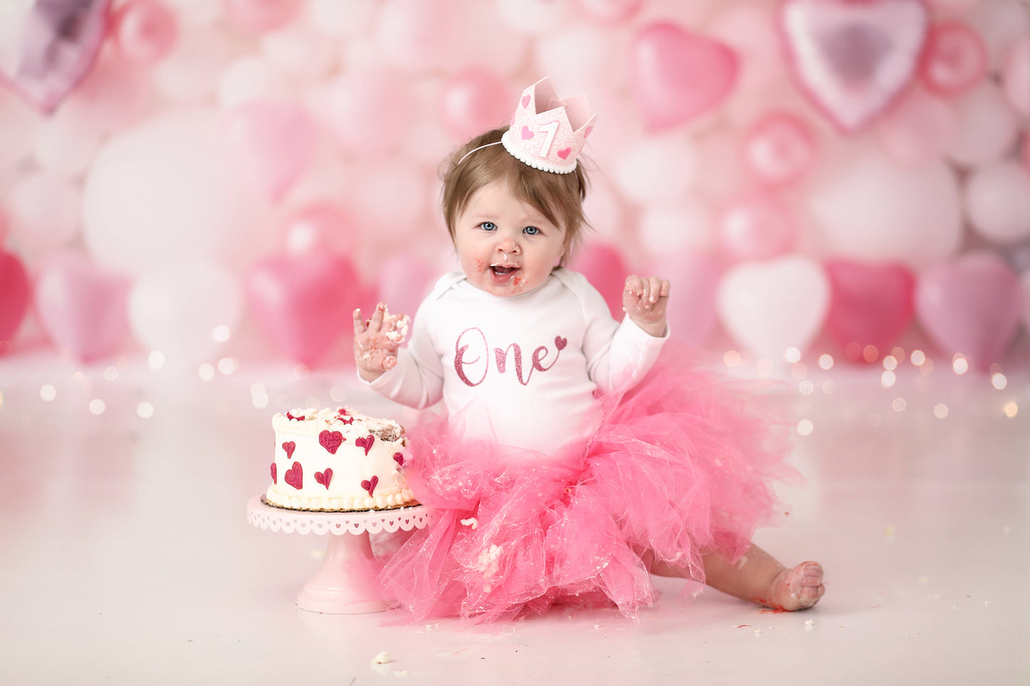 Pastel Valentine Balloon Wall