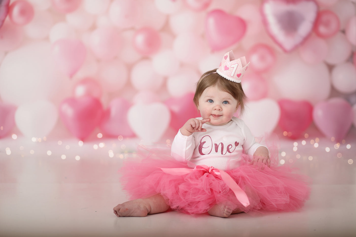 Pastel Valentine Balloon Wall