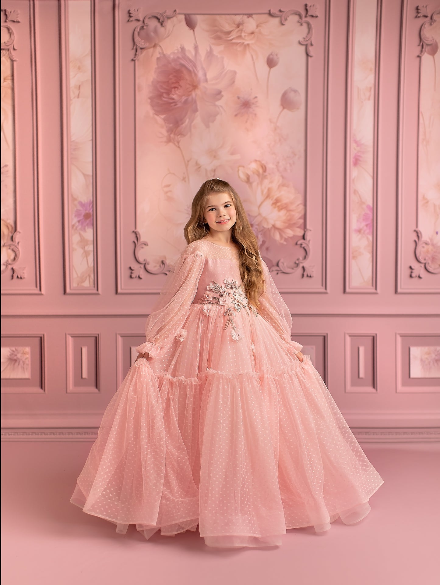 Princess Wall Pink - With Sweep Option