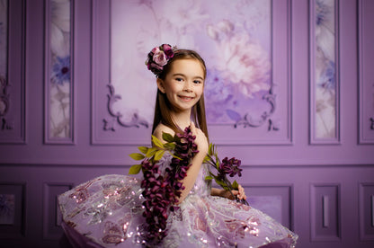 Princess Wall Purple - With Sweep Option