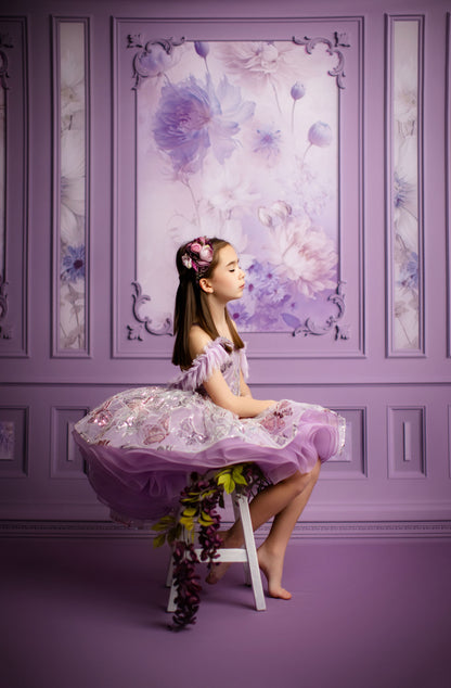 Princess Wall Purple - With Sweep Option