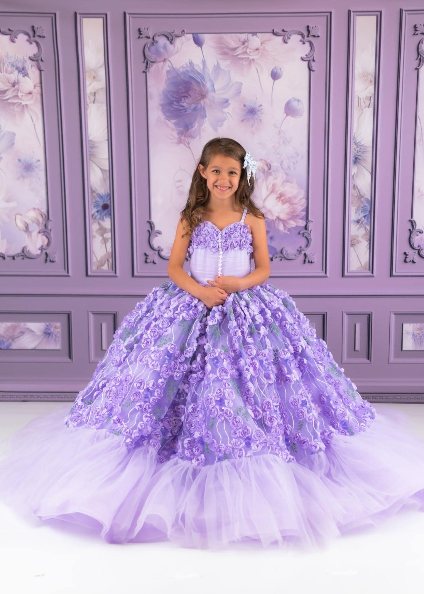Princess Wall Purple - With Sweep Option