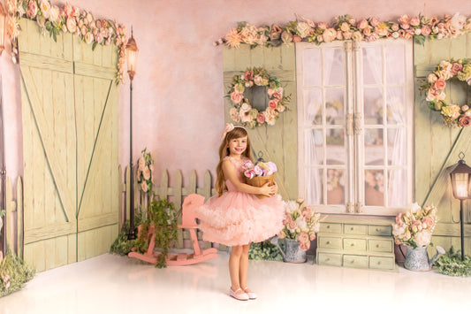 Romantic Sage Window 2pc Room