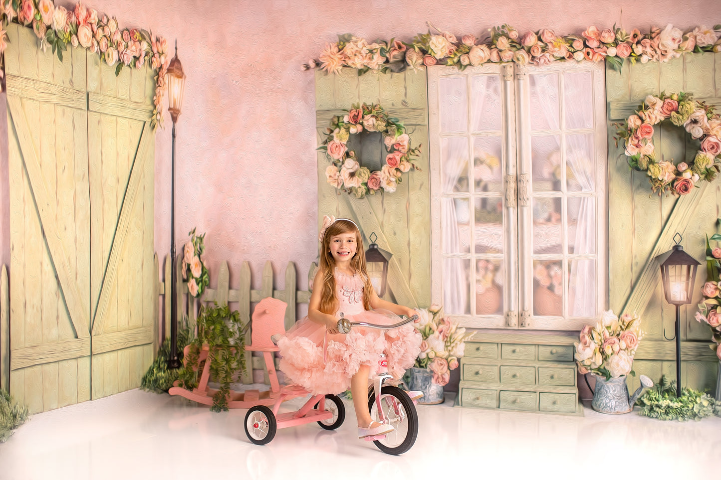 Romantic Sage Window 2pc Room