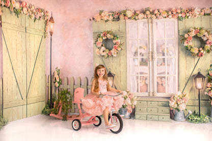 Romantic Sage Window 2pc Room