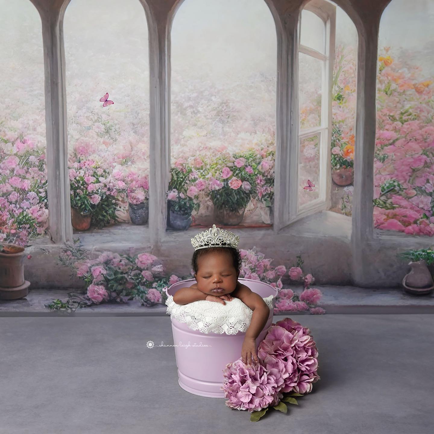 Romantic Villa Window 60x50" - Littles Collection