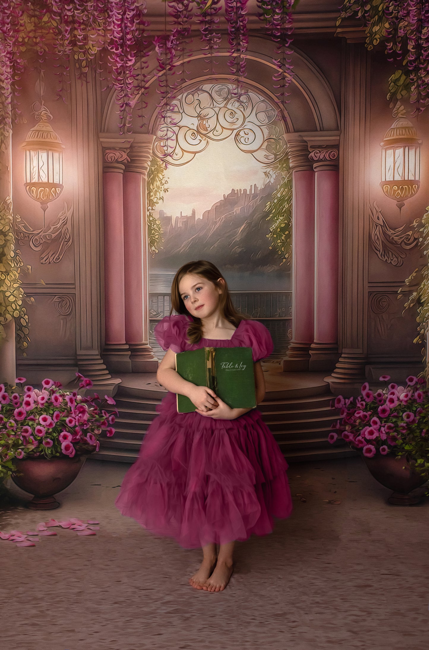 Romantic Wisteria Patio - With Sweep Option