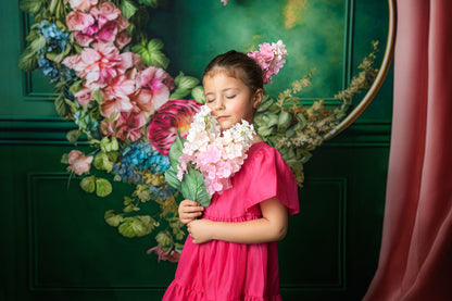 Rose & Evergreen Elegant Hoop - Sweep Sizes Only