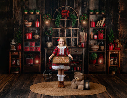 Rustic Christmas Confectionery Room