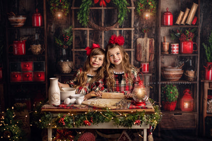 Grandma's Christmas Kitchen Room