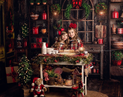 Grandma's Christmas Kitchen Room