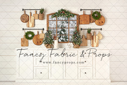 Rustic Snowy Kitchen