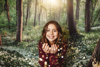 Flowering Forest White Meadow