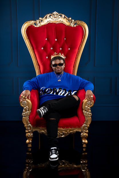 Midnight Wainscoting Wall