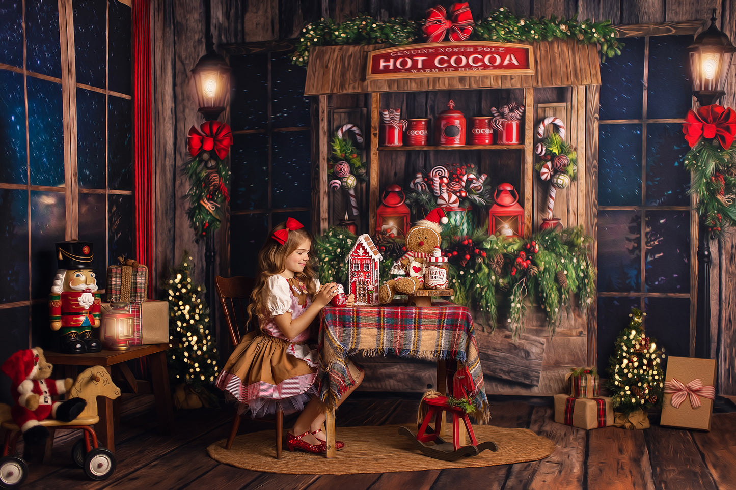 Serene Cocoa Window Room