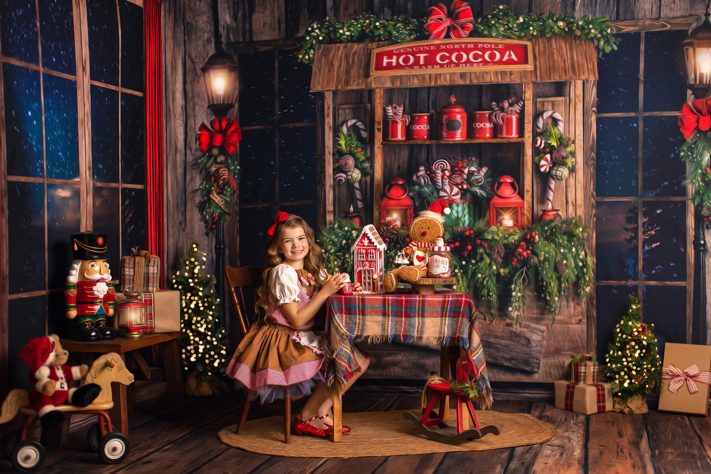 Serene Cocoa Window Room