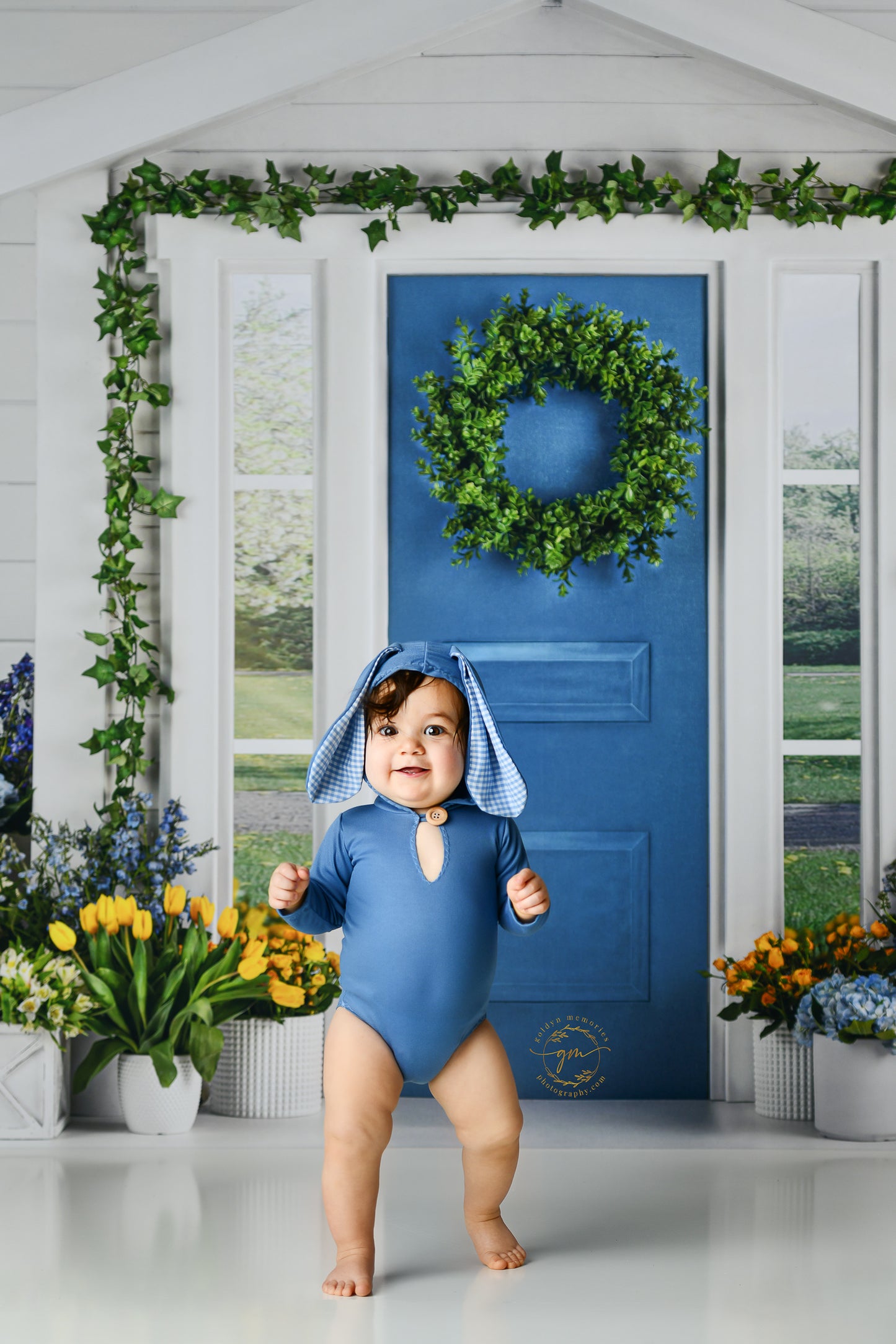 Vibrant Floral Farmhouse