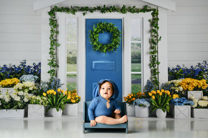 Vibrant Floral Farmhouse