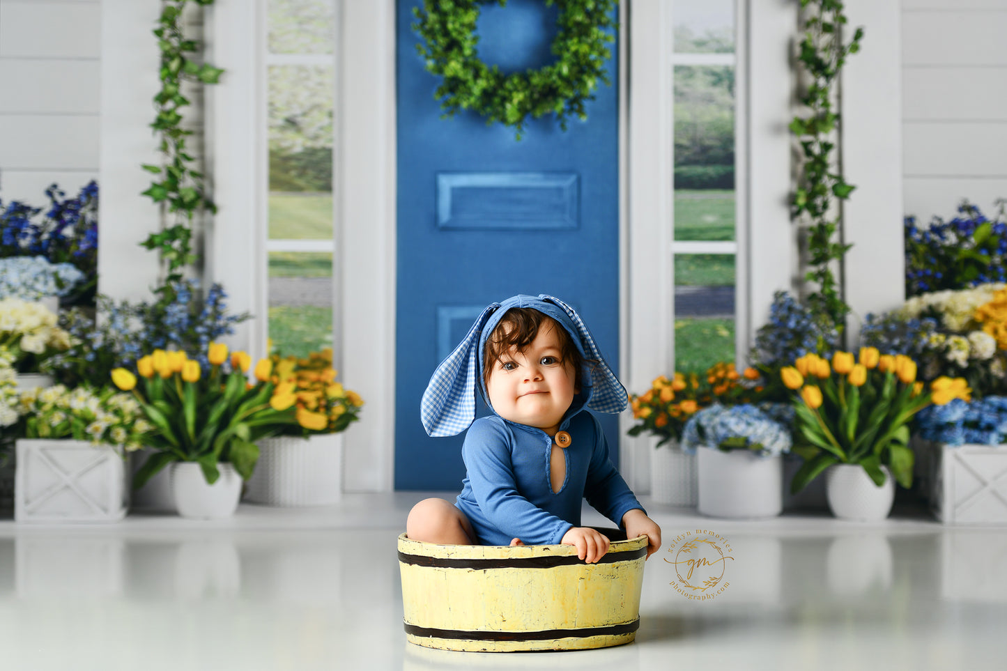 Vibrant Floral Farmhouse