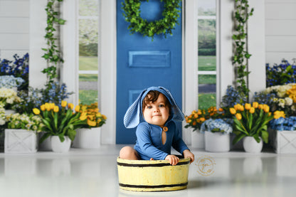 Vibrant Floral Farmhouse