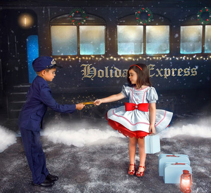 Snowy Holiday Express