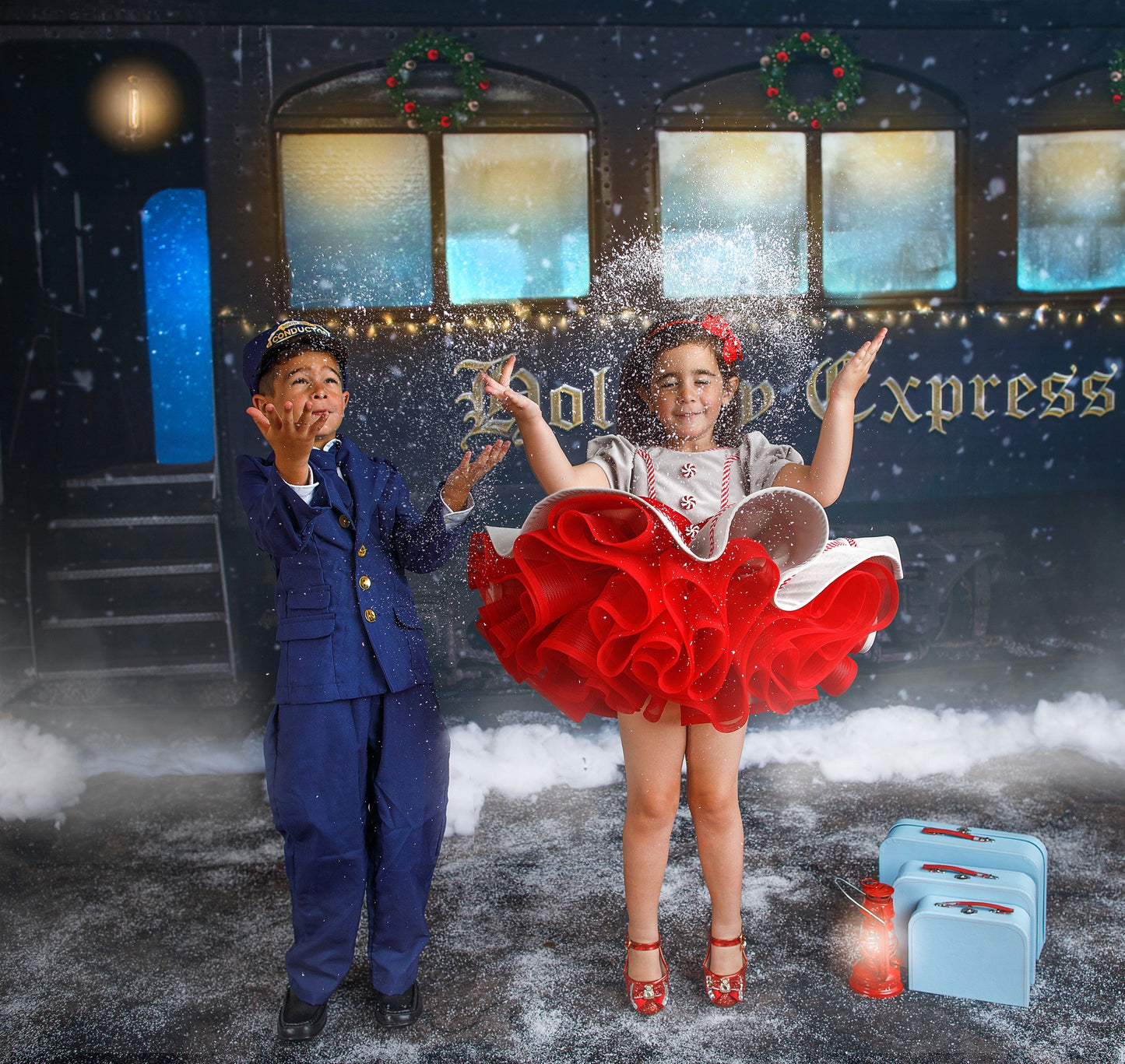 Snowy Holiday Express