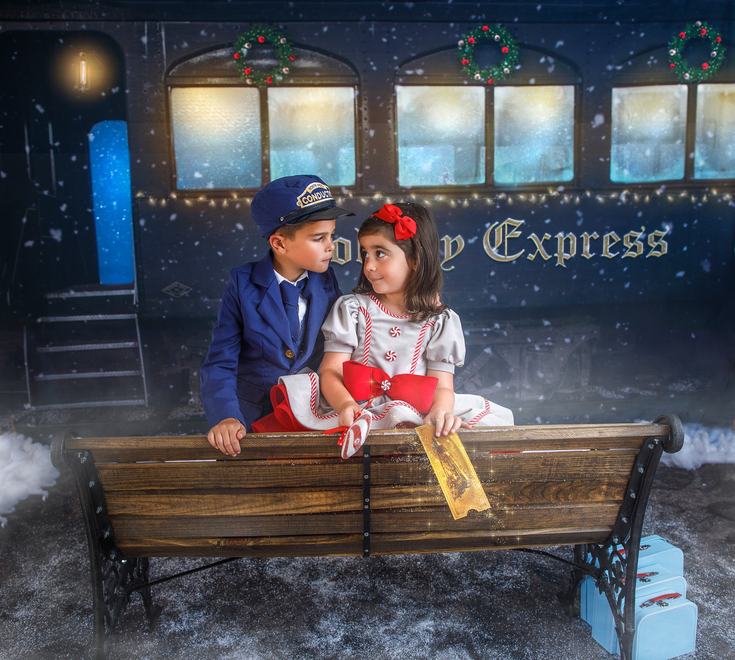 Snowy Holiday Express