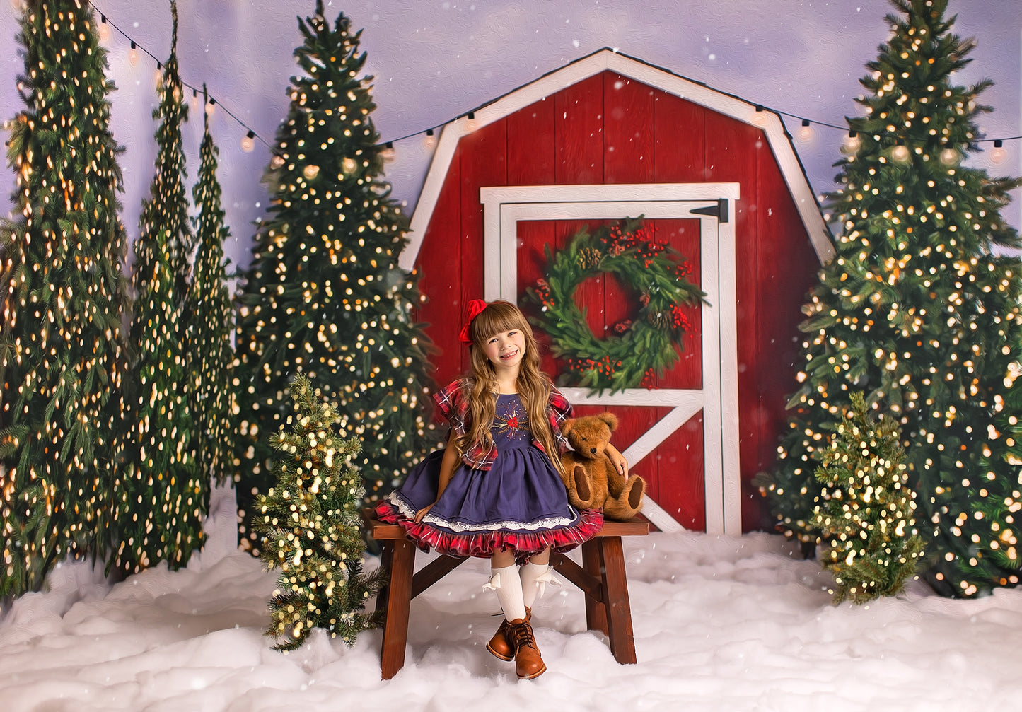 Snowy Tree Farm Open Daily 2pc Room