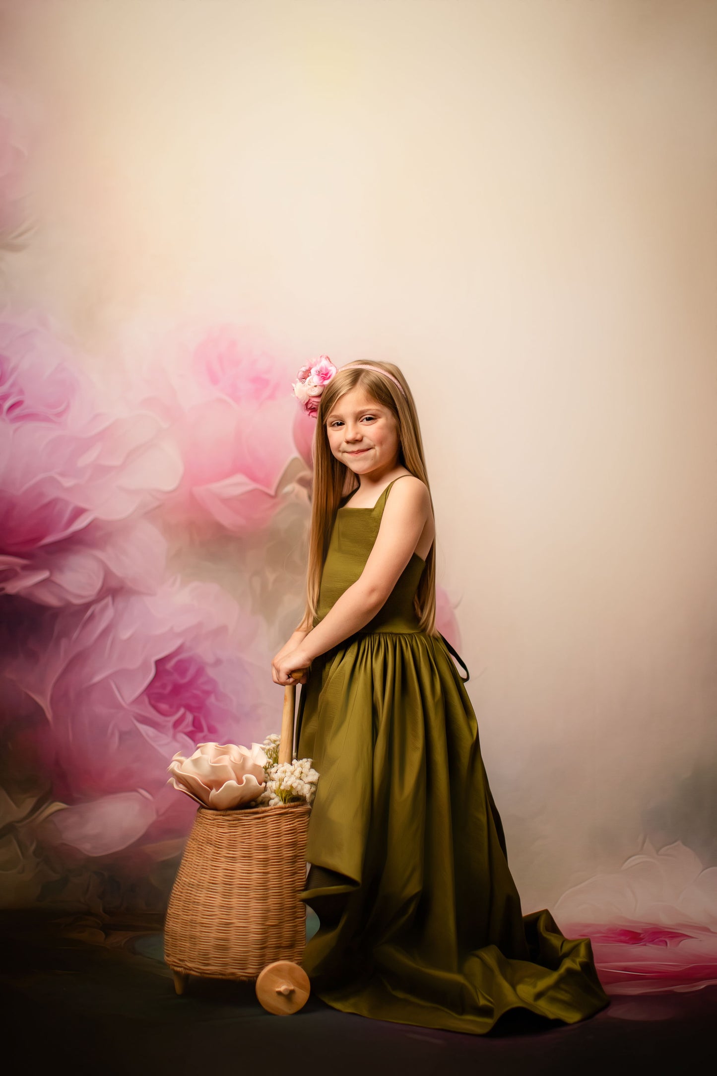 Sweeping Peonies - Sweep Sizes Only