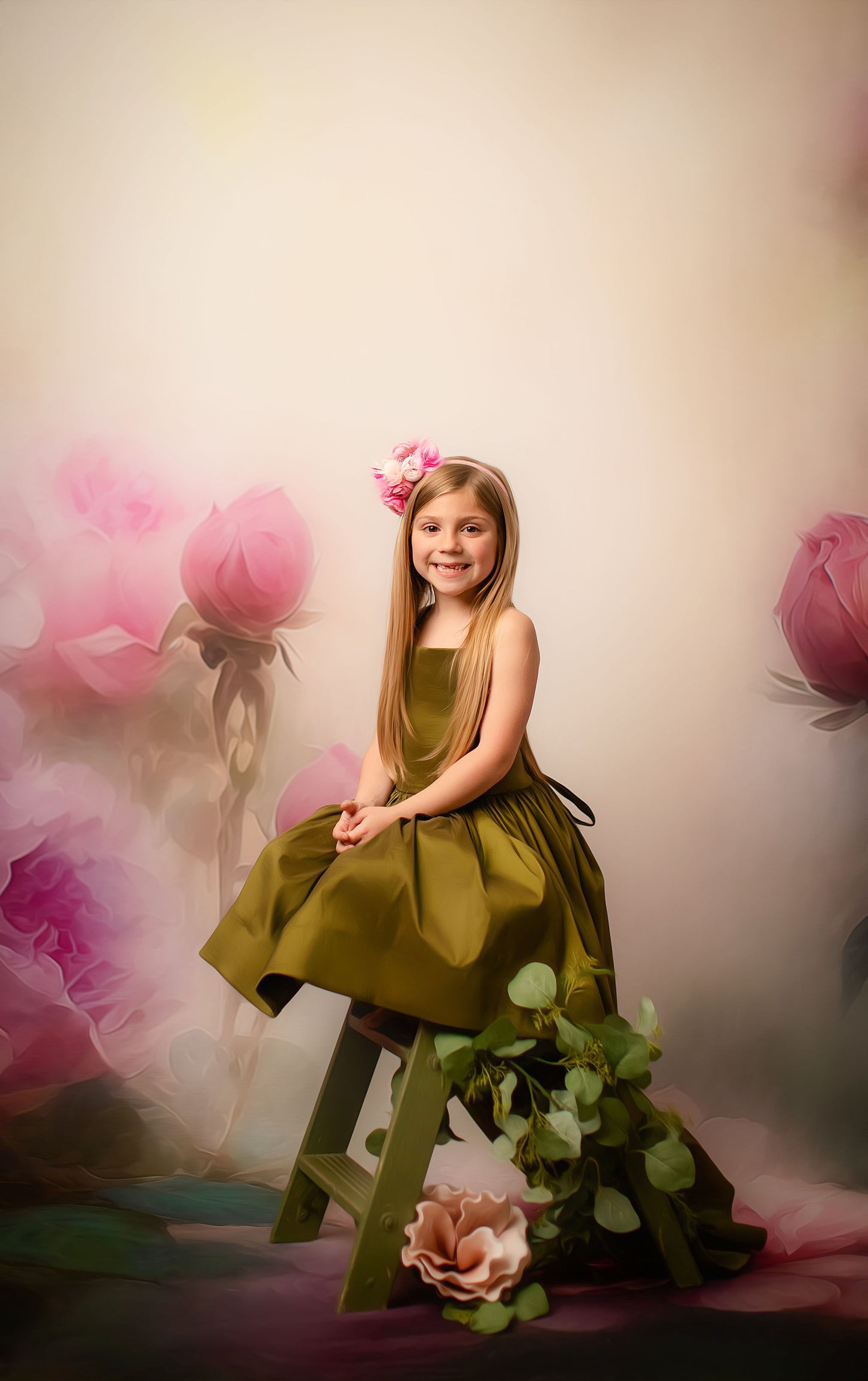 Sweeping Peonies - Sweep Sizes Only