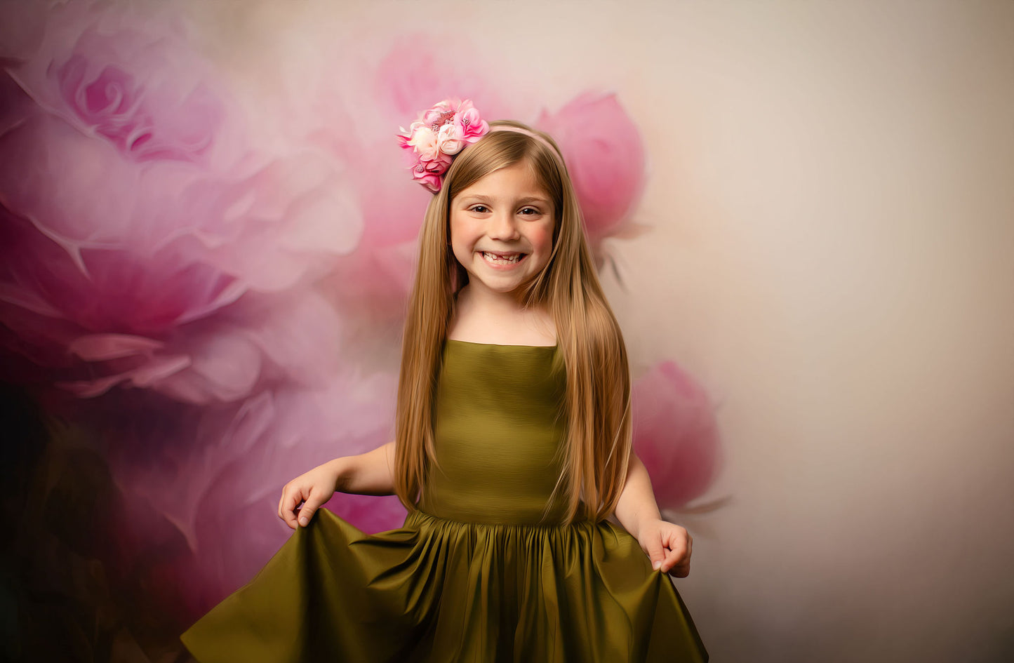 Sweeping Peonies - Sweep Sizes Only