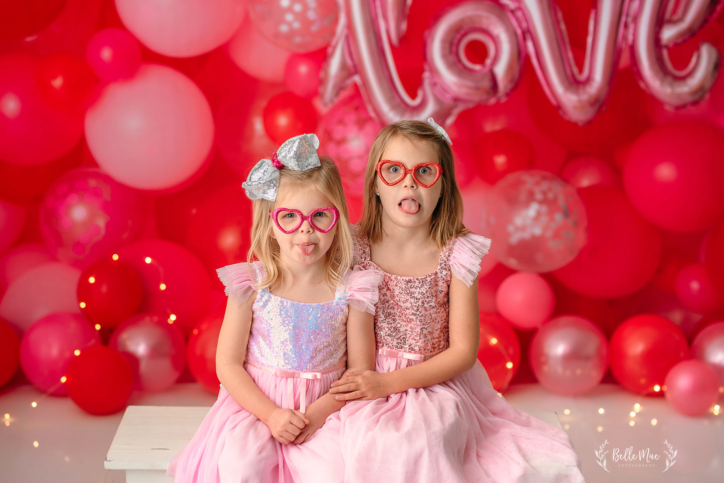Valentine Party Balloon Wall