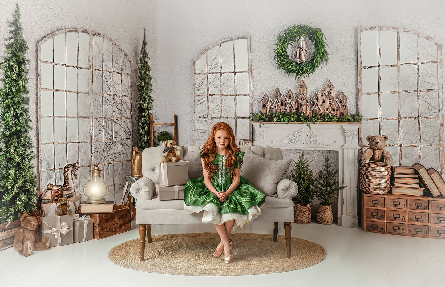 Vintage Farmhouse 2pc Room