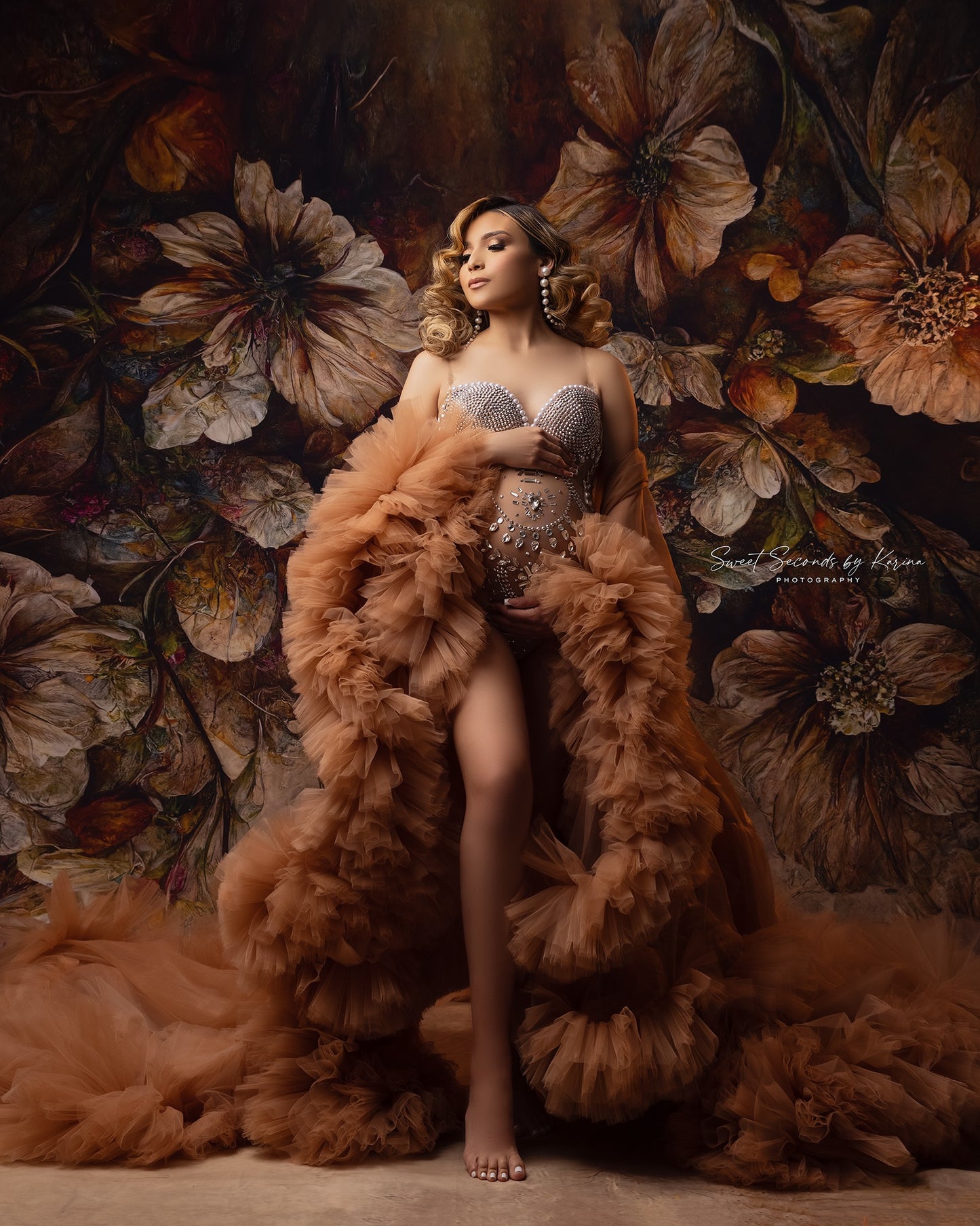 Vintage Autumn Floral