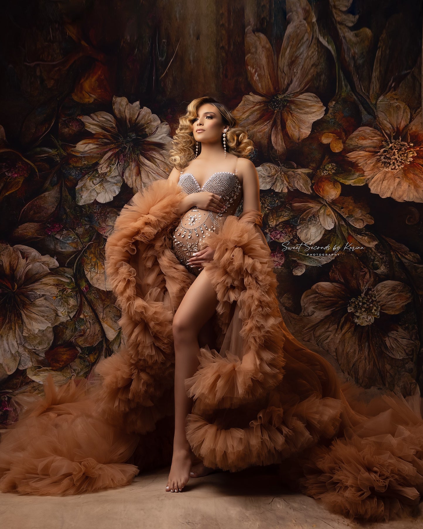 Vintage Autumn Floral