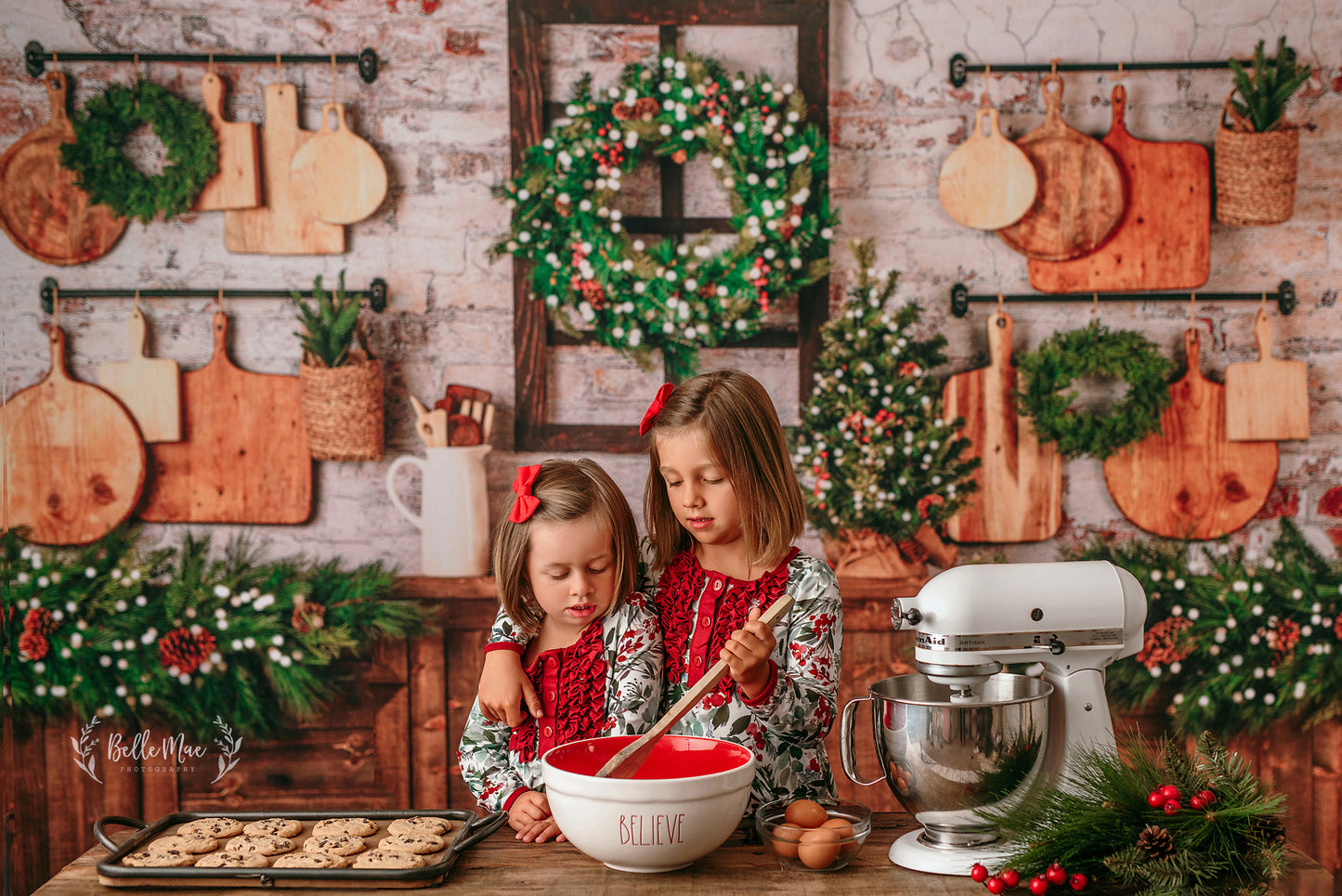 Rustic Holiday Kitchen