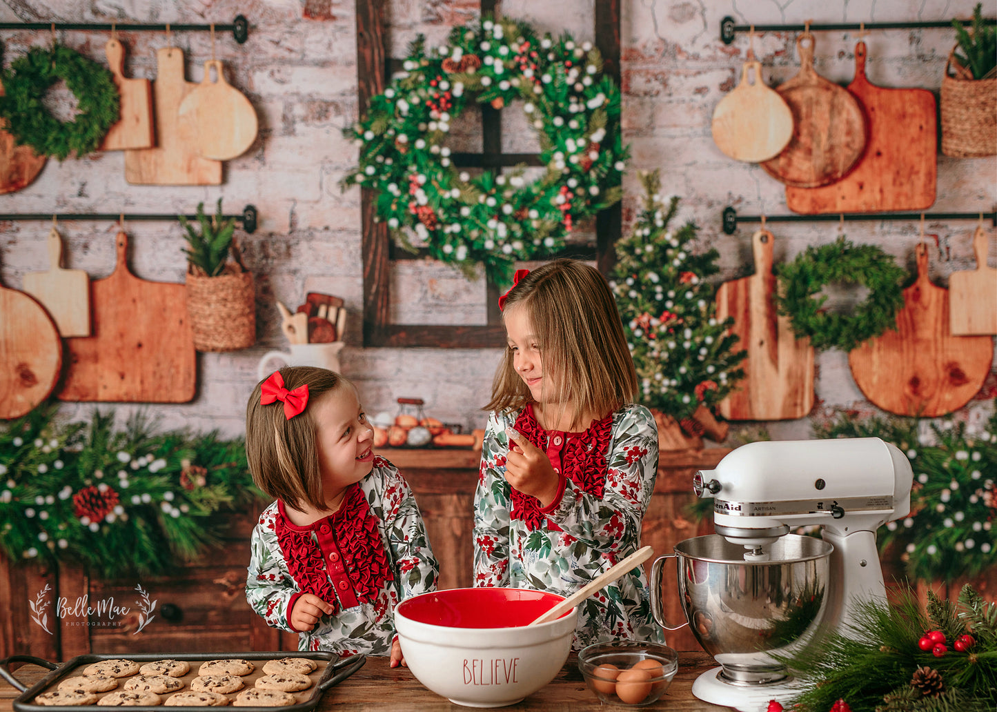 Rustic Holiday Kitchen