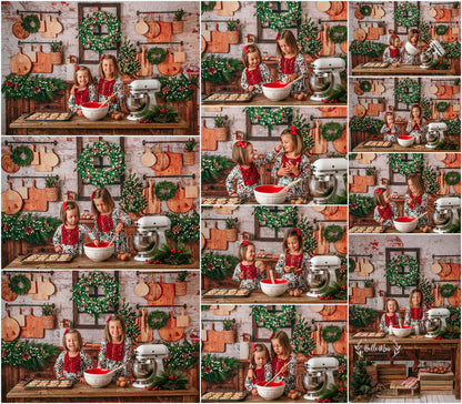 Rustic Holiday Kitchen