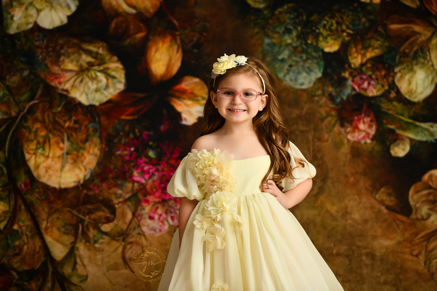 Vintage Autumn Floral