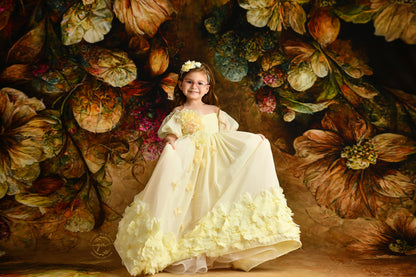 Vintage Autumn Floral