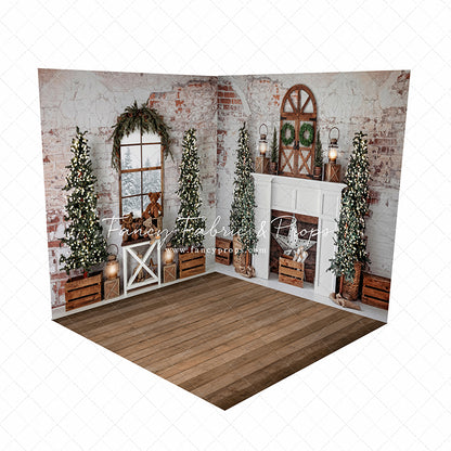 Vintage Rustic Holiday Room