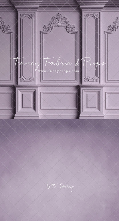 Classic Purple Victorian Wall - With Sweep Option