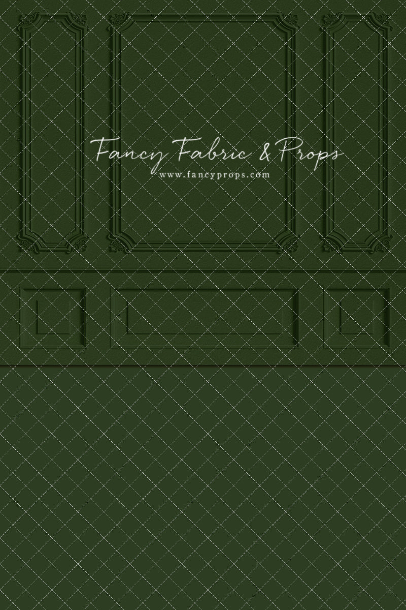 Classic Evergreen Wainscoting Wall - With Sweep Option